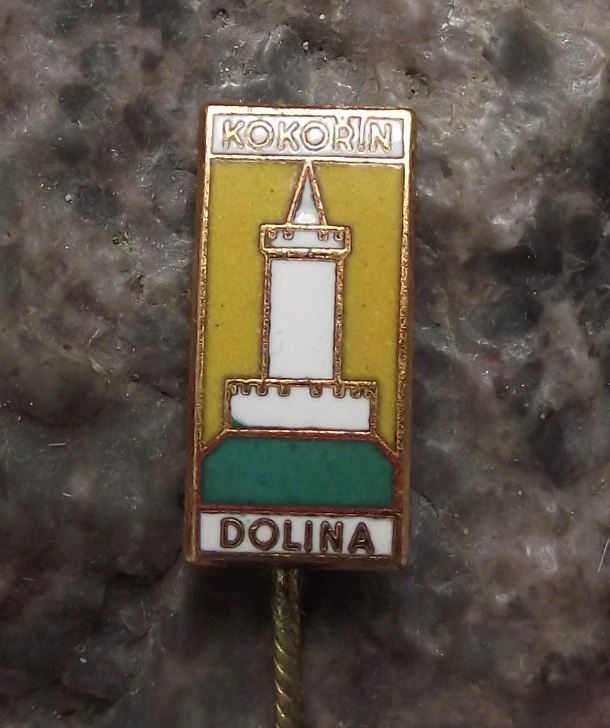 Kokorin Castle Hrad Czech National Monument Tower Travel Souvenier Pin Badge - Badgecrazy