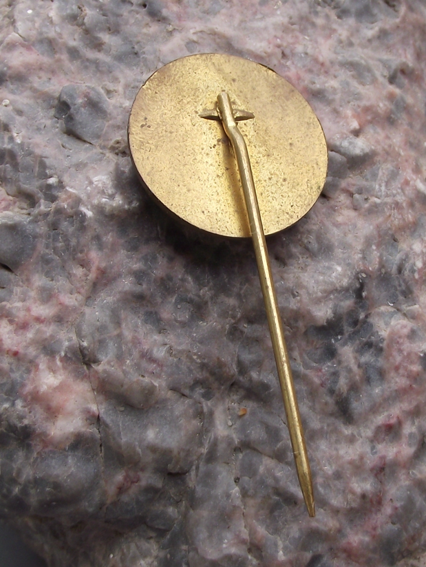Vintage Svazarm Bratislava Czech Army Reserve District Committee Pin Badge - Badgecrazy