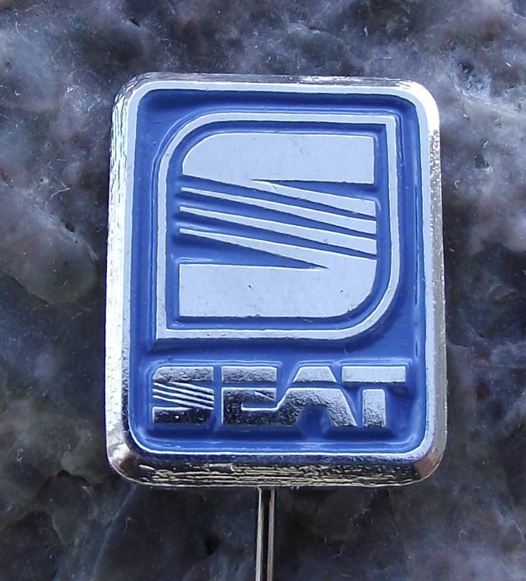 Seat Car Company Spain S Motif Logo Spanish Automobile Maker Firm Pin Badge - Badgecrazy
