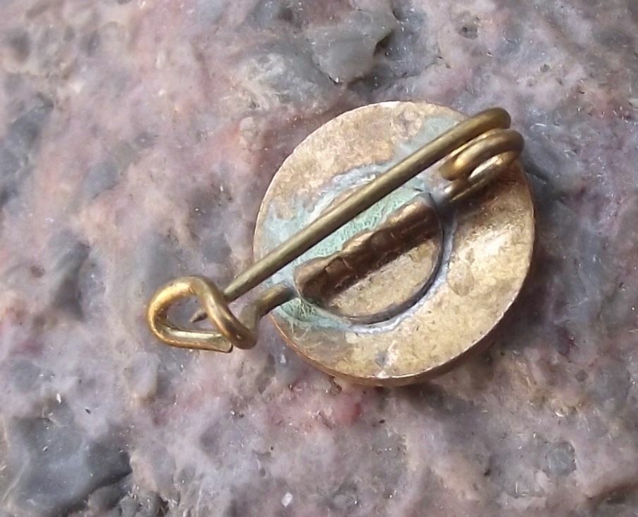 Vintage Red Cross Association Czechoslovakia Czech Nurse Uniform Clasp Pin Badge - Badgecrazy