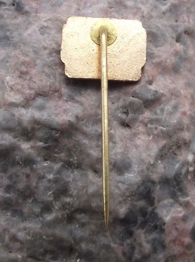 Antique Electronics Vintage Computer Jindrichuv Hradec Punch Card Pin Badge - Badgecrazy