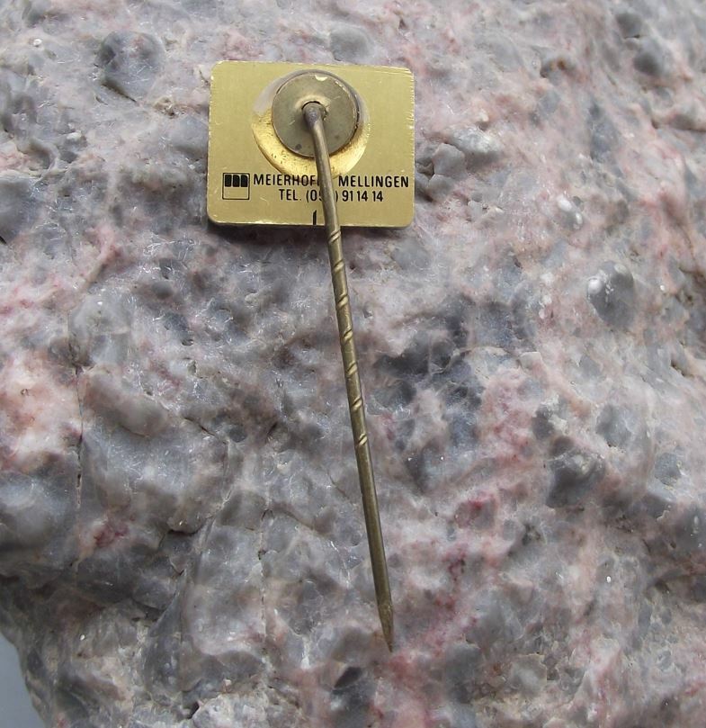 Vintage Oerlikon Switzerland Coated Machine Cutting Tools Engineering Pin Badge - Badgecrazy
