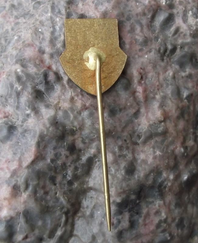 1978 Plasy Czechoslovakia Fishing Association 50th Anniversary Fish Pin Badge - Badgecrazy