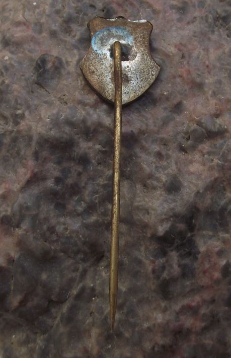Antique 1950s Zlata Koruna Abbey Monastery Cesky Krumlov Tourist Pin Badge - Badgecrazy