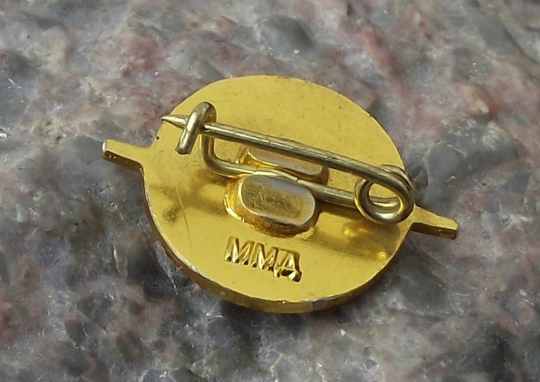 Vintage BAHX Electric Spark Russia Exhibition Centre Electricity Power Pin Badge - Badgecrazy