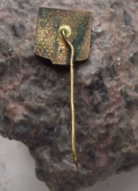 1978 CSPO Czech Fire Fighter Lysa nad Labem Fireman Centenary 100 Year Pin Badge - Badgecrazy
