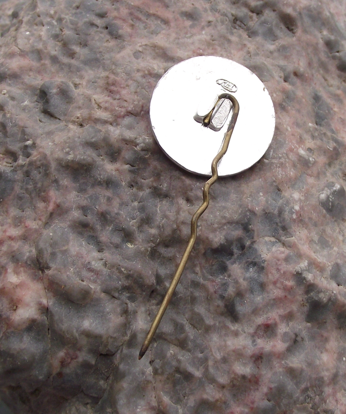 Vintage Vladimir Lenin Soviet Union Russian Premier Leader Workers Cap Pin Badge - Badgecrazy
