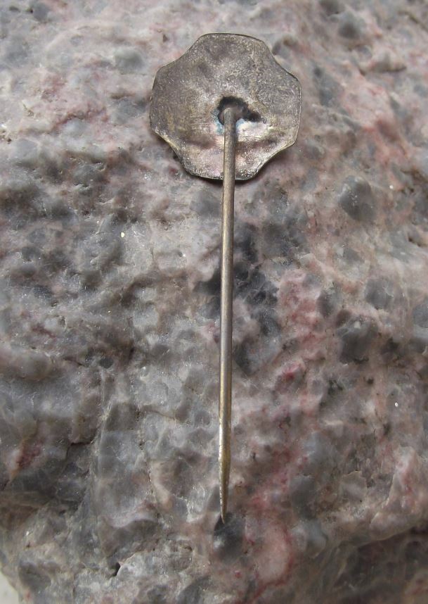 Vintge Stag Deer Head Hunt Hunters Lucky Czech Hunting Antlers Pin Badge