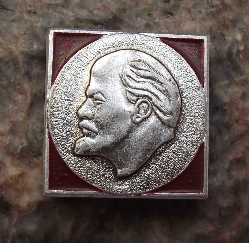 V I Lenin Soviet Union Russian Head of State Profile Russian Leader Pin Badge - Badgecrazy