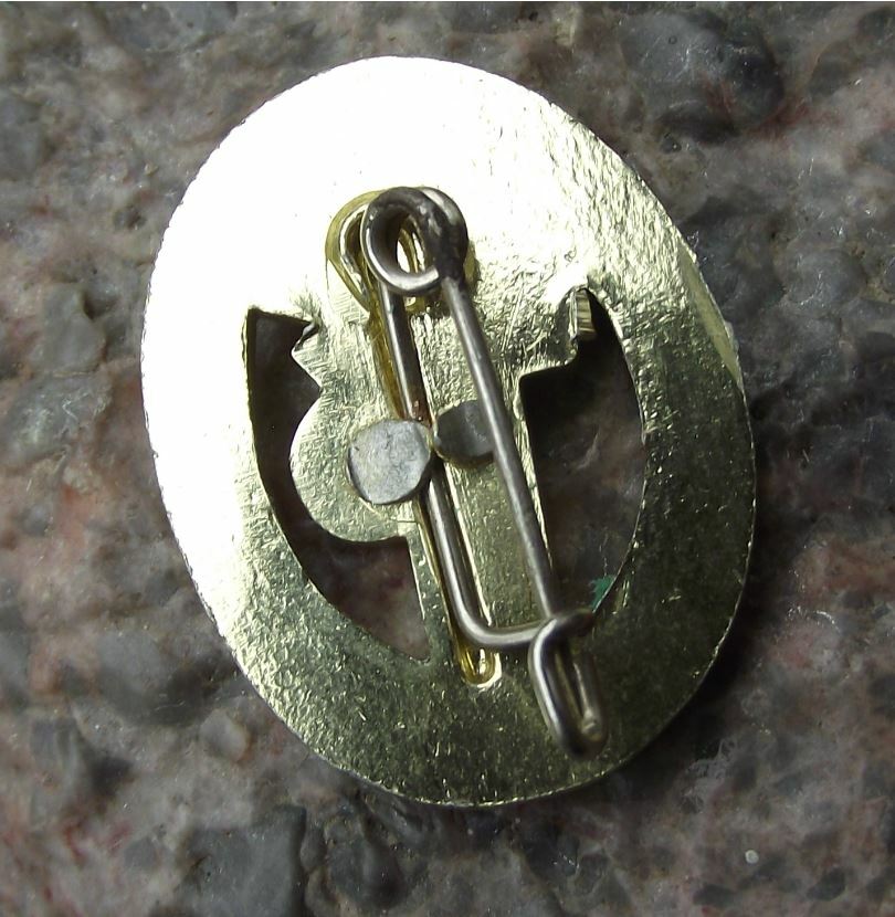 Thalmann Pioneer DDR Pentathlon Funfkampf Athletics Competition Award Pin Badge - Badgecrazy