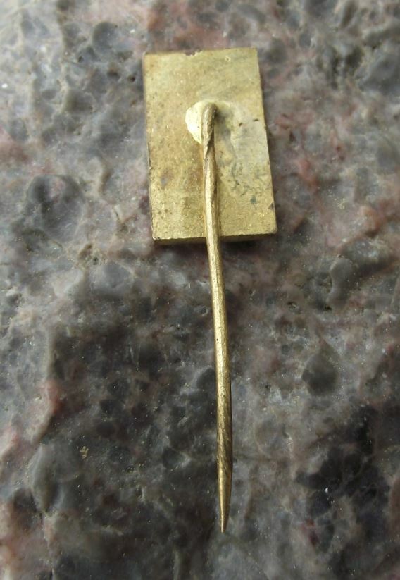 Vintage Breclav Czech Castle City Tourist Gothic Tower Souvenier Pin Badge - Badgecrazy
