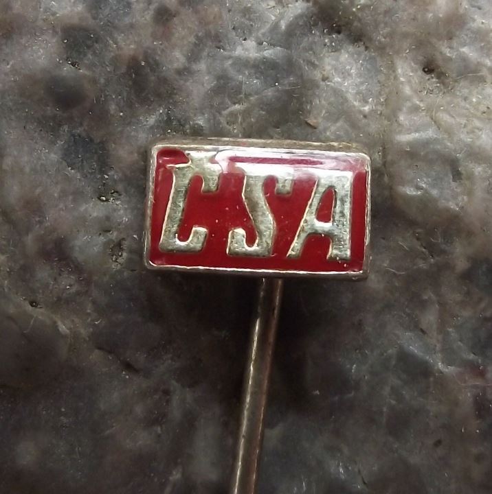 CSA Czech Airlines Czechoslovakia Official Logo Airliner Aircraft Pin Badge - Badgecrazy