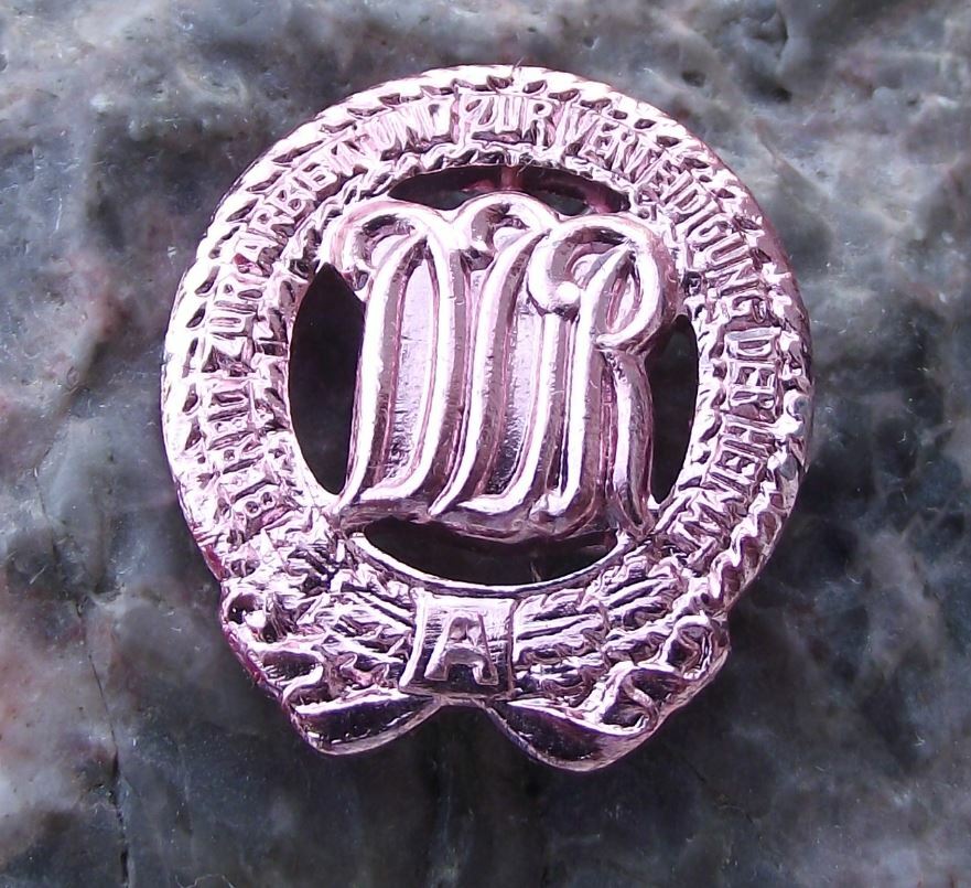 Antique DTSB East German DDR Central Sports Performance Class A Pink Pin Badge - Badgecrazy