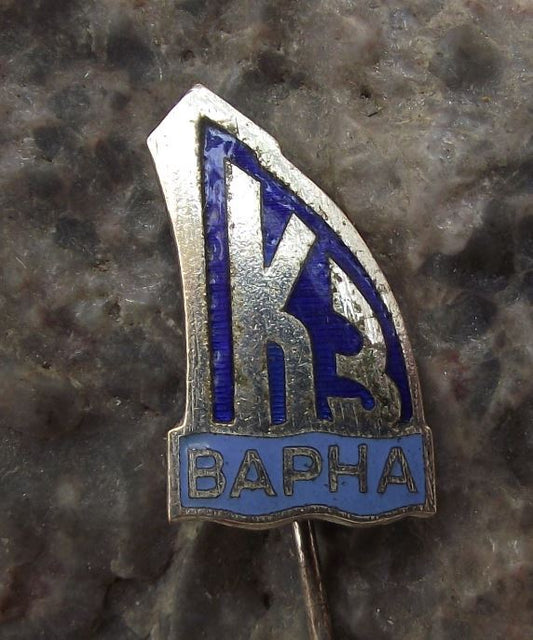 Soviet Union Varna Black Sea Naval Ship Yard Repair Harbour Docks Boat Pin Badge - Badgecrazy