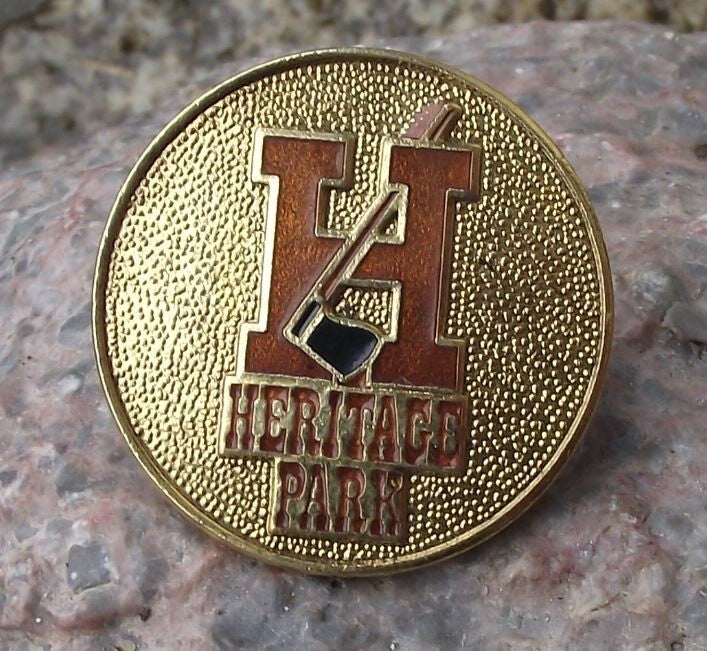 Heritage Park Historical Village Calgary Alberta Canada Tourist Pin Badge - Badgecrazy