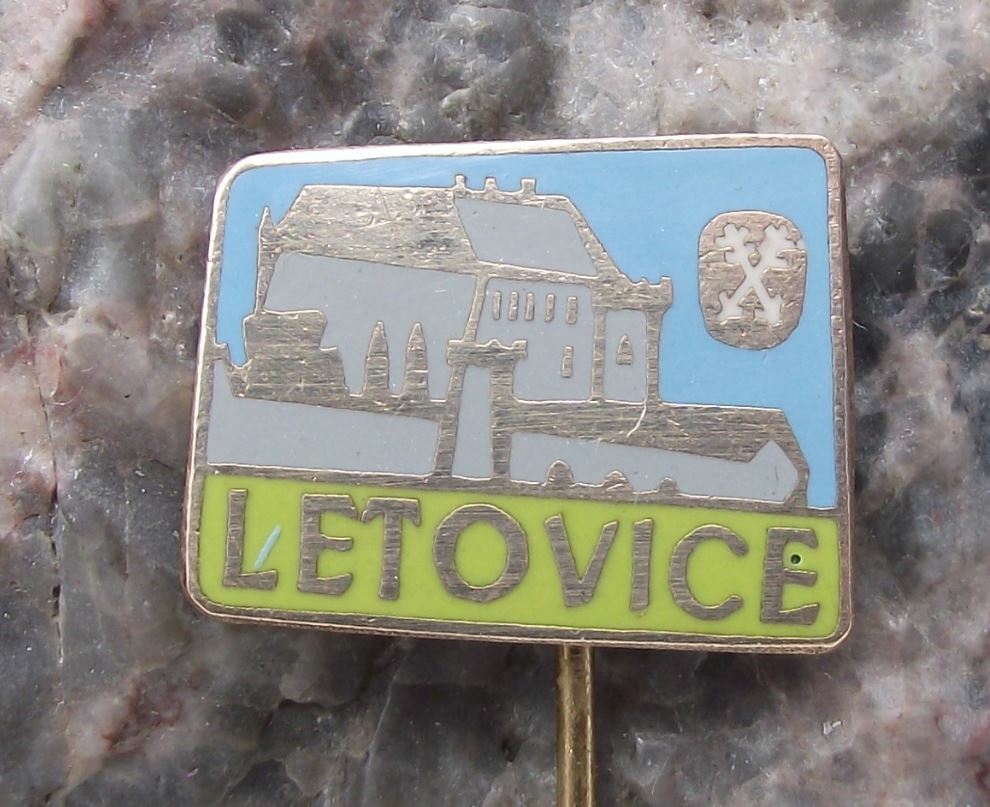 Vintage Letovice Lettowitz Blansko Monastery Tourist Souvenier Pin Badge - Badgecrazy