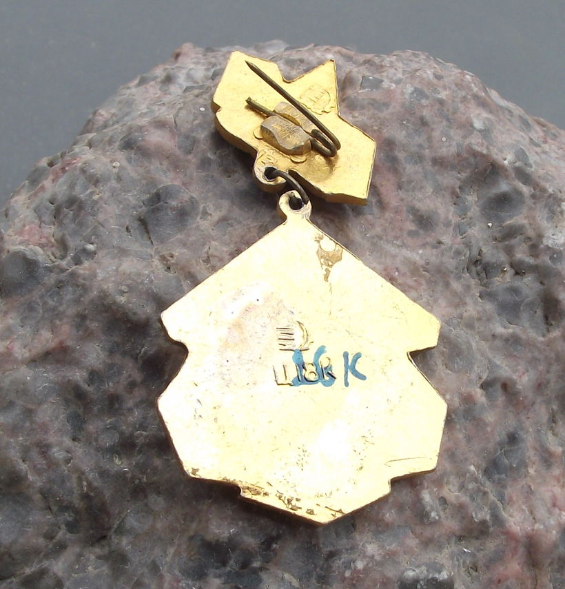 Vintage Kiev Ukraine Cossack Regiment Bohdan Khmelnytsky Monument Pin Badge - Badgecrazy