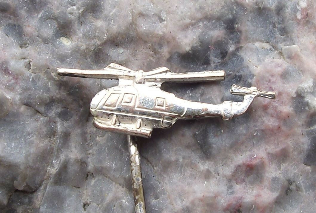 Vintage Messerschmitt MBB Bo 105 Helicopter West German Aircraft Pin Badge - Badgecrazy