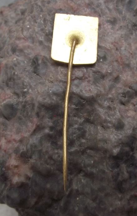 Antique Bernartice Pisek Heraldic Crest Official Coat of Arms Tourist Pin Badge - Badgecrazy