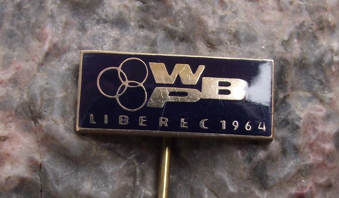 1964 PBW BPW WBP International Bicycle Race Liberec Mountain Cycle Pin Badge - Badgecrazy
