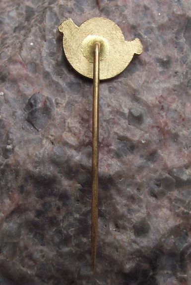 Vintage TJ NHKG Ostrava Tennis Club Ball Motif Club Membership Pin Badge - Badgecrazy