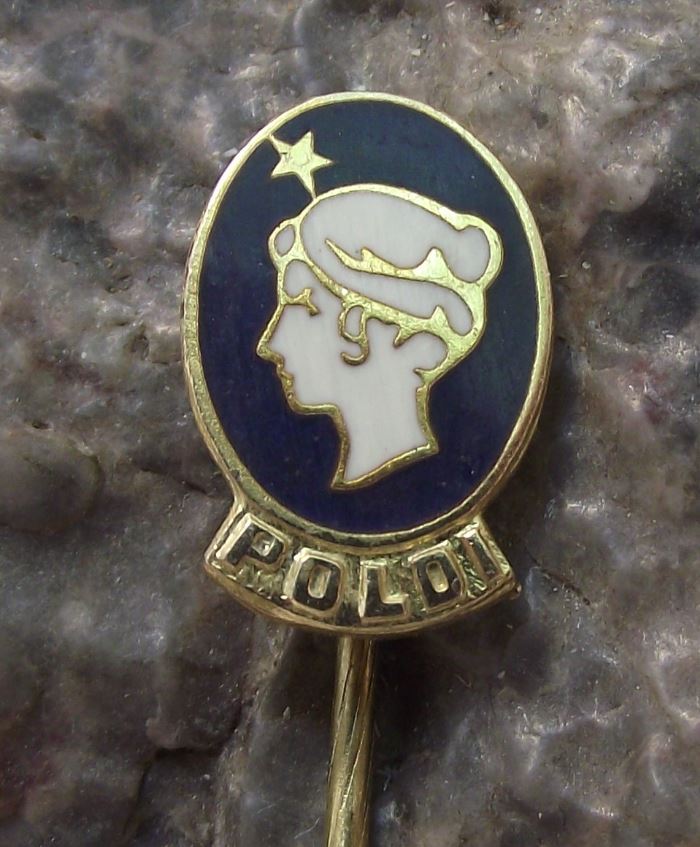Antique Roman Greek Elegant Woman Lady Goddess Bust Cameo Poldi Pin Badge - Badgecrazy
