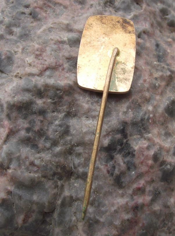 Antique Budyne Czechoslovakia Village Tourist Souvenier Pin Badge - Badgecrazy