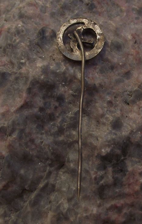 Antique 1940s CSA Swallow Motif Airliner Aircraft Crest Logo Pin Badge