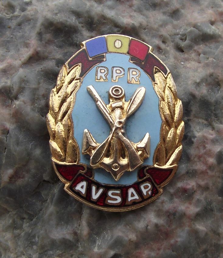 Antique Romanian Peoples Republic Voluntary Defense Force Members Pin Badge - Badgecrazy