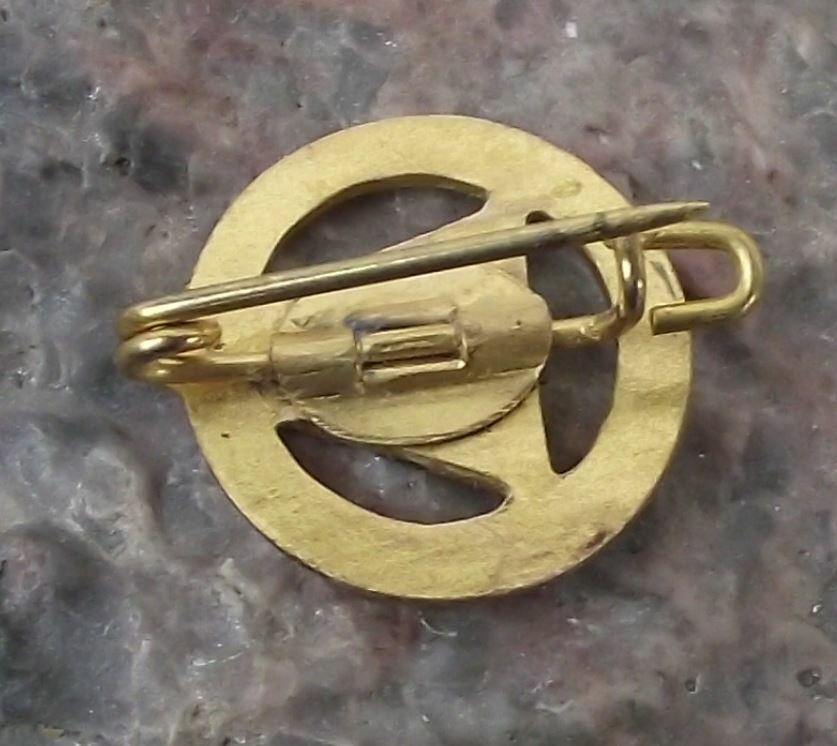 Vintage DGB Deutscher Gewerkschaftsbund German Trade Union Members Pin Badge - Badgecrazy