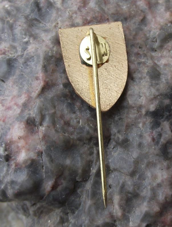 Vintage FC Politehnica CSMS Lasi Romania Soccer Football Club Shield Pin Badge - Badgecrazy