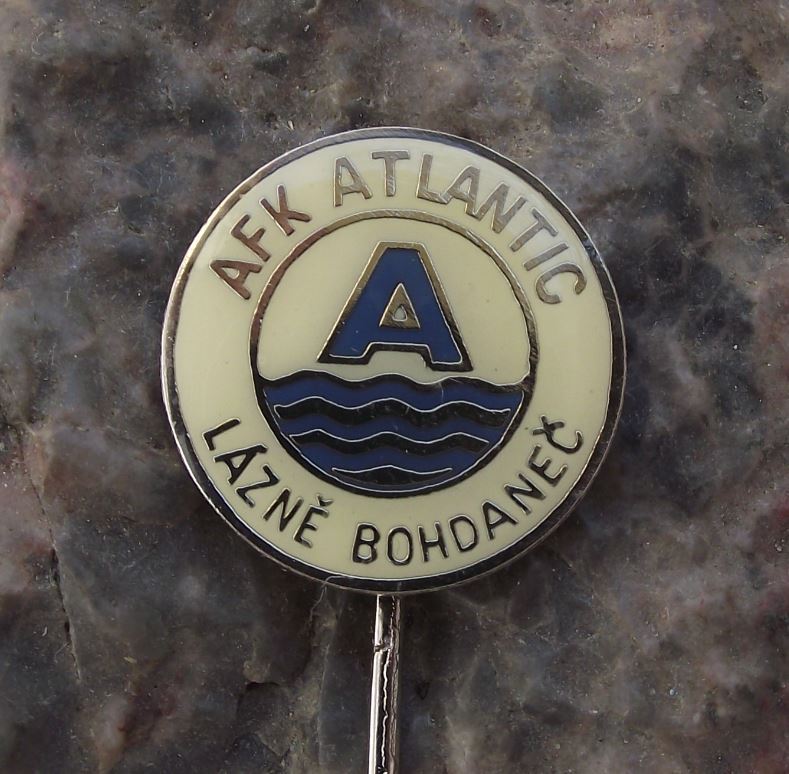 AFK Atlantic Lazne Bohdanec Football Club Soccer Czech Sports Pin Badge - Badgecrazy