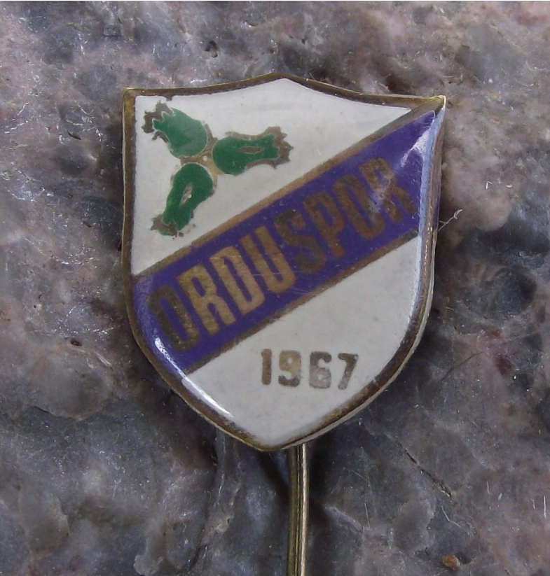 Antique Yeni Orduspor Kulubu 1967 Turkey Turkish Football Club Soccer Pin Badge - Badgecrazy