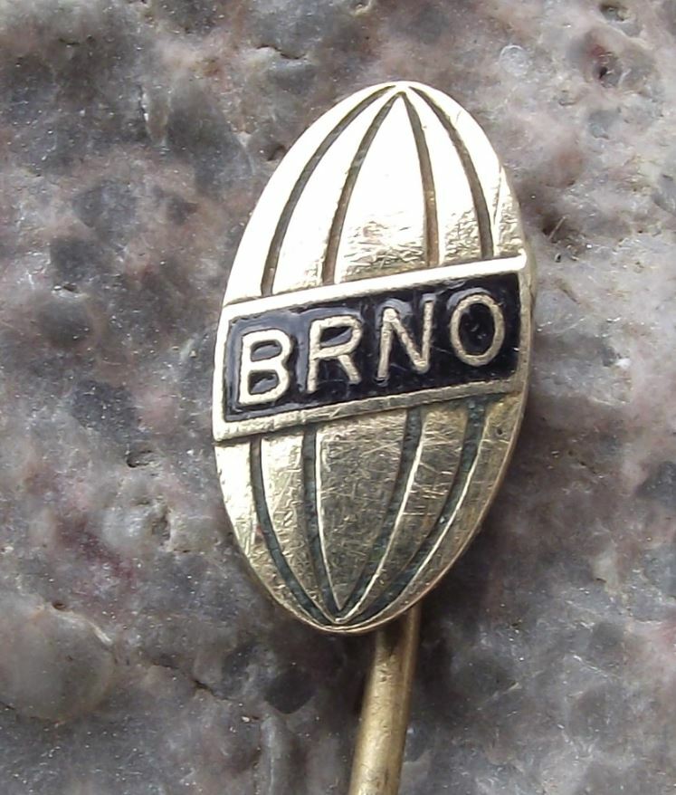 Antique RC Dragon Brno Rugby Football Union League Ball Shaped Czech Pin Badge - Badgecrazy