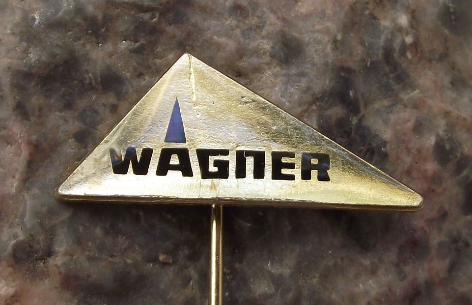 Wagner Surface Painting Liquid Specialist Covering Powder Paint Pin Badge