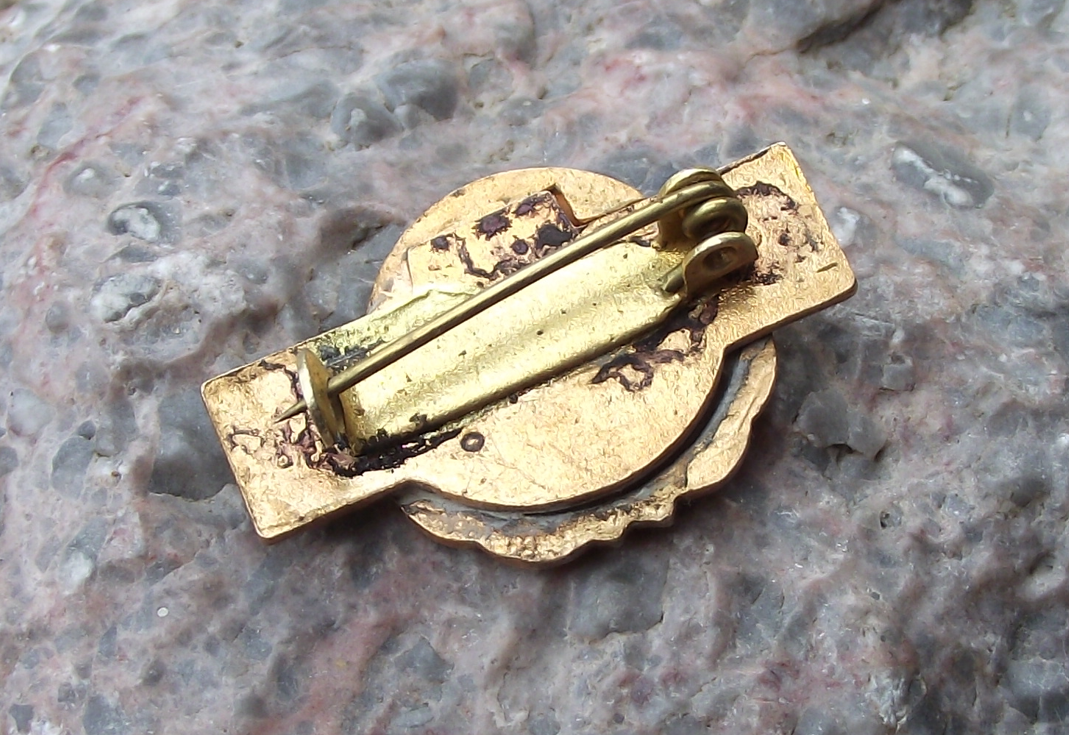 Vintage Svazarm Czech Army Reserve Grade 2 Shooter Paramilitary Brooch Pin Badge - Badgecrazy