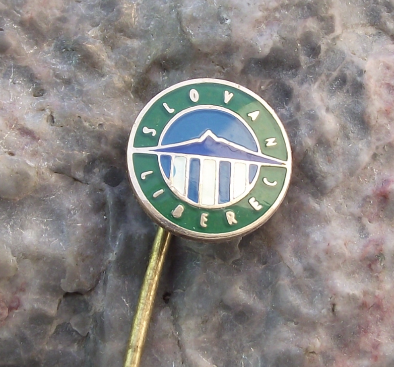 Antique FC Slovan Liberec Czech Football Soccer Club Supporter Fan Pin Badge - Badgecrazy