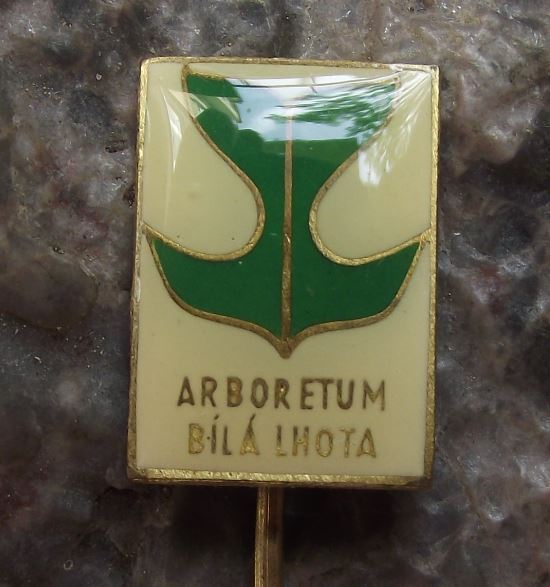 Czech Arboretum in Bila Hora Tree Collection Park Souvenier Pin Badge - Badgecrazy