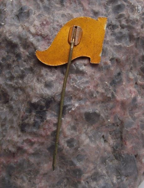 Antique Elore Forward Slogan Hungarian Young Pioneer Movement Scouting Pin Badge - Badgecrazy