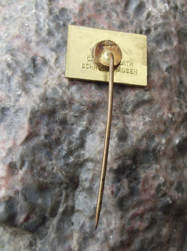 1973 Europastadt European Prize Wurzburg Germany Award Celebration Pin Badge - Badgecrazy