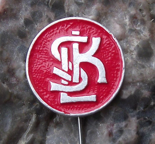 Antique Sokol Sports Association Organisation of Czechoslovakia SKL Pin Badge - Badgecrazy