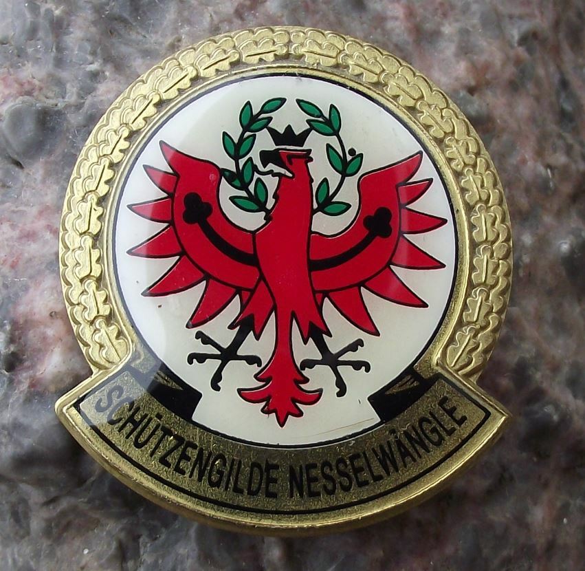 Vintage Nesslewang Shooting Association Guild Official Members Eagle Pin Badge - Badgecrazy