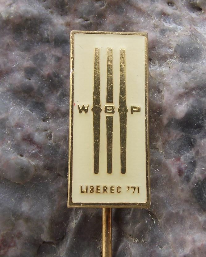 1971 WBP International Bicycle Race Mountain Stage Liberec Cycling Pin Badge - Badgecrazy