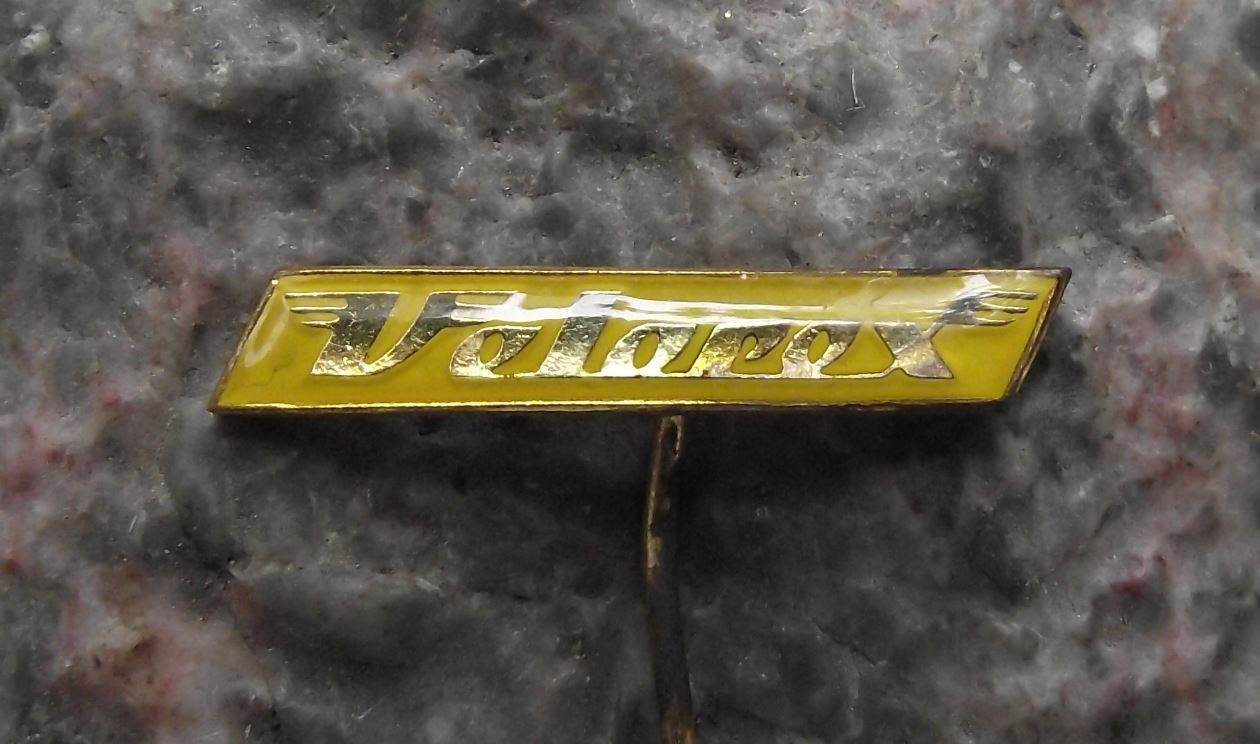 Antique Velorex Czech Motorcycle Sidecar Three Wheel Car Company Logo Pin Badge - Badgecrazy