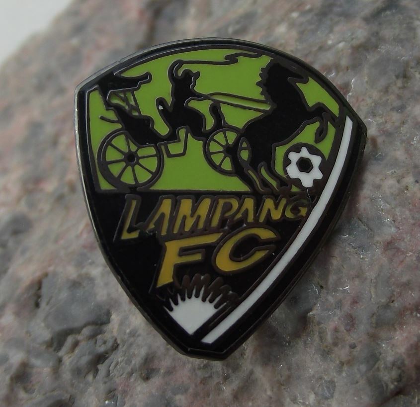 Rare Lampang FC Football Club Thailand Thai Soccer Carriage Logo Tie Pin Badge - Badgecrazy