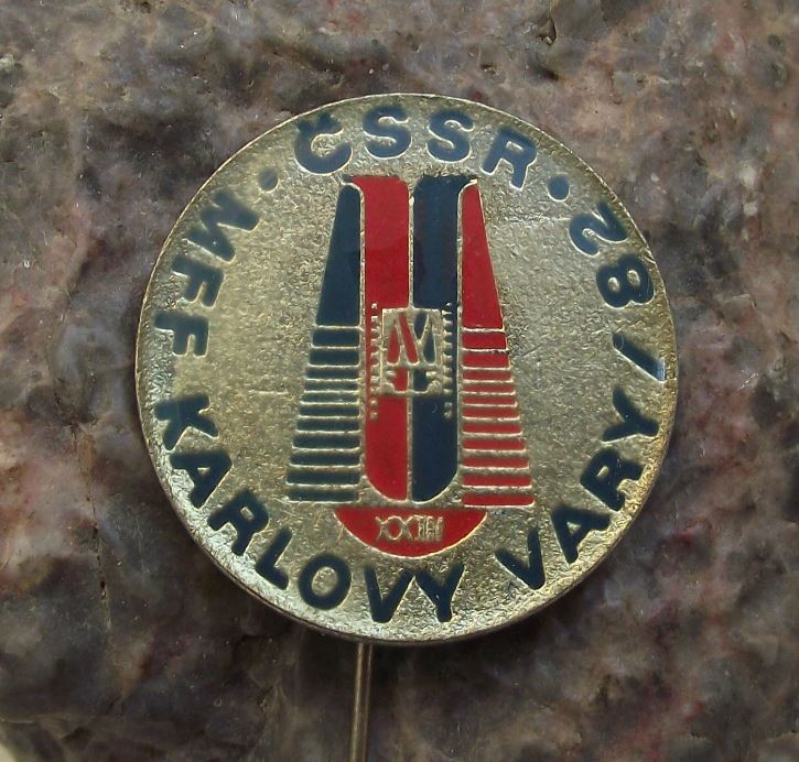 1982 MFF Karlovy Vary Karlsbad International Film Festival Awards Pin Badge - Badgecrazy