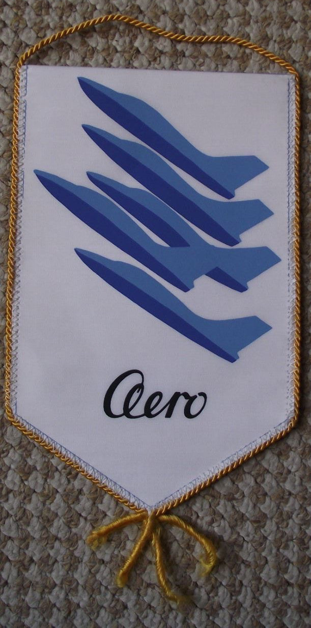 Aero L-39 L39 Albatros Albatross Czech Military Aviation Aircraft Pennant Flag - Badgecrazy
