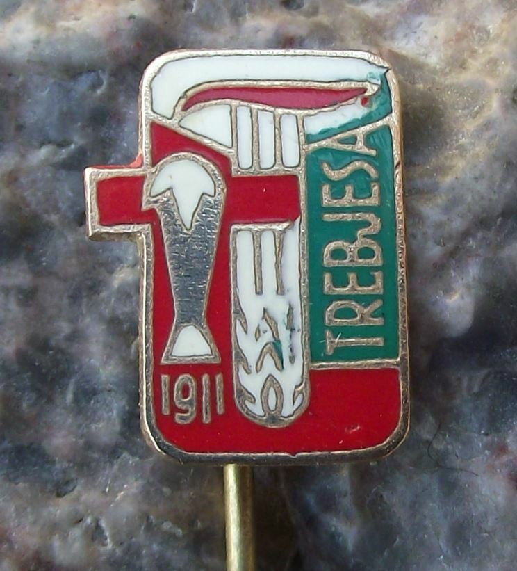 Antique Trebjesa Pivovara 1911 Nik Montenegro Brewery Lager Beer Pin Badge - Badgecrazy