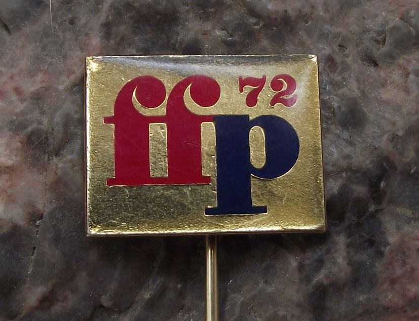 1972 FFP Czech Filmovy Exhibition 23rd Communist Workers Film Festival Pin Badge - Badgecrazy