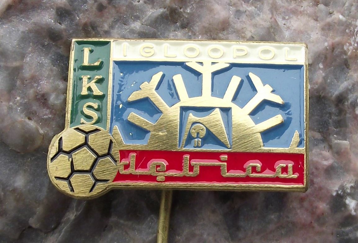 Antique LKS Igloopol Debica Poland Polish Football Soccer Club Pin Badge - Badgecrazy